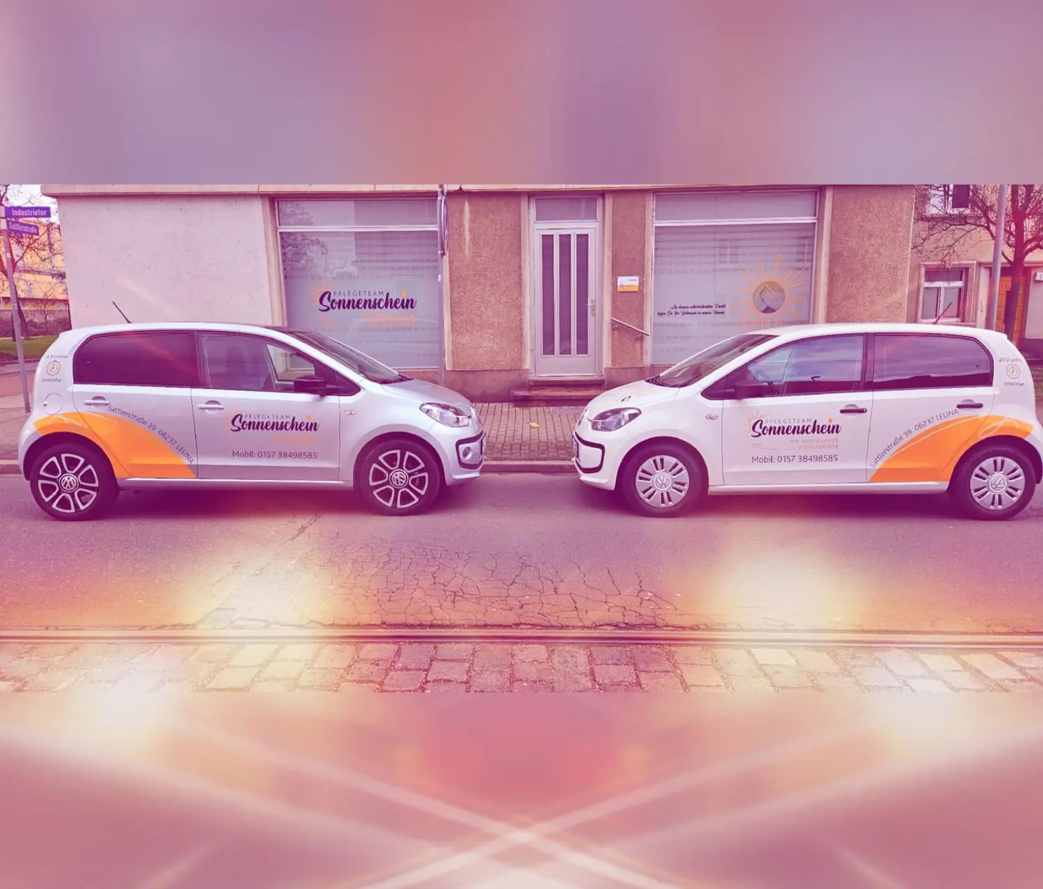 Pflegeteam Sonnenschein, Firmenwagen